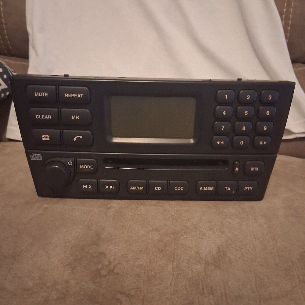 OEM Jaguar AM/FM CD Radio Head Unit 1X43-18B876-AB 2002 Factory Stereo